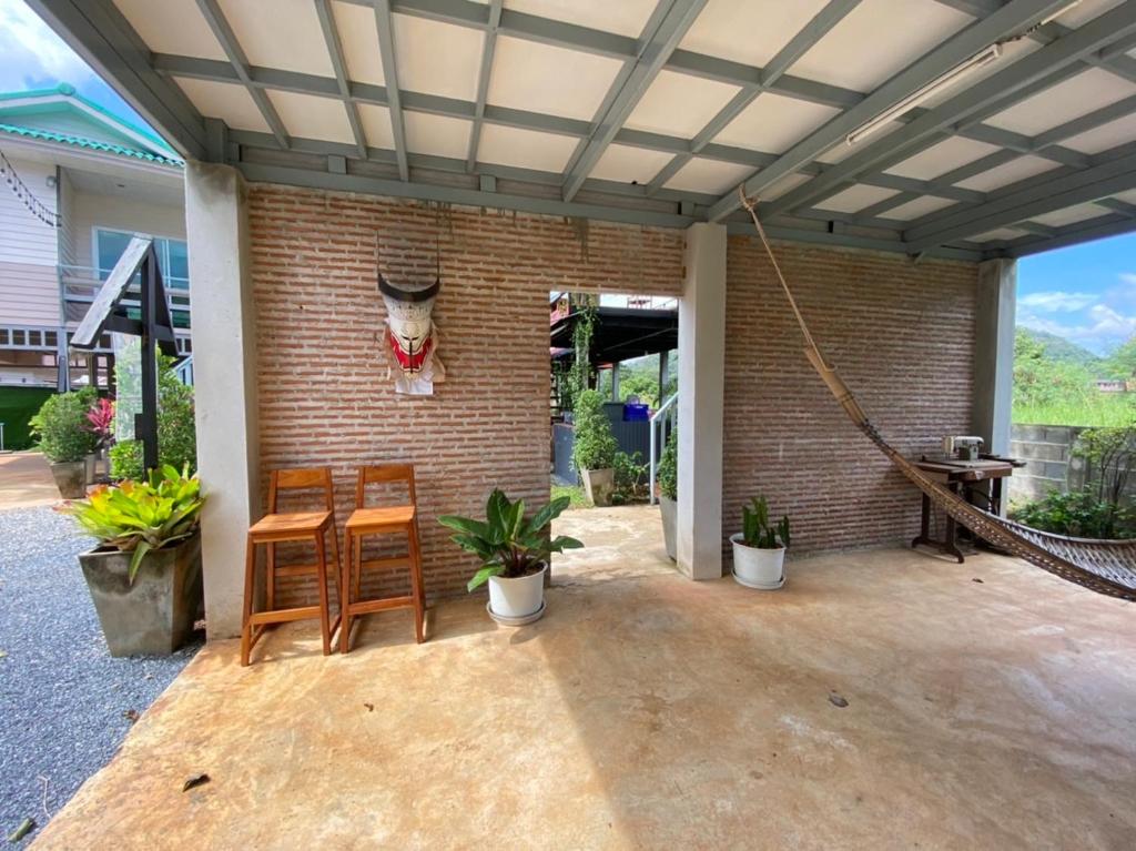 Balcone o terrazza di Baan I-A-run Resort
