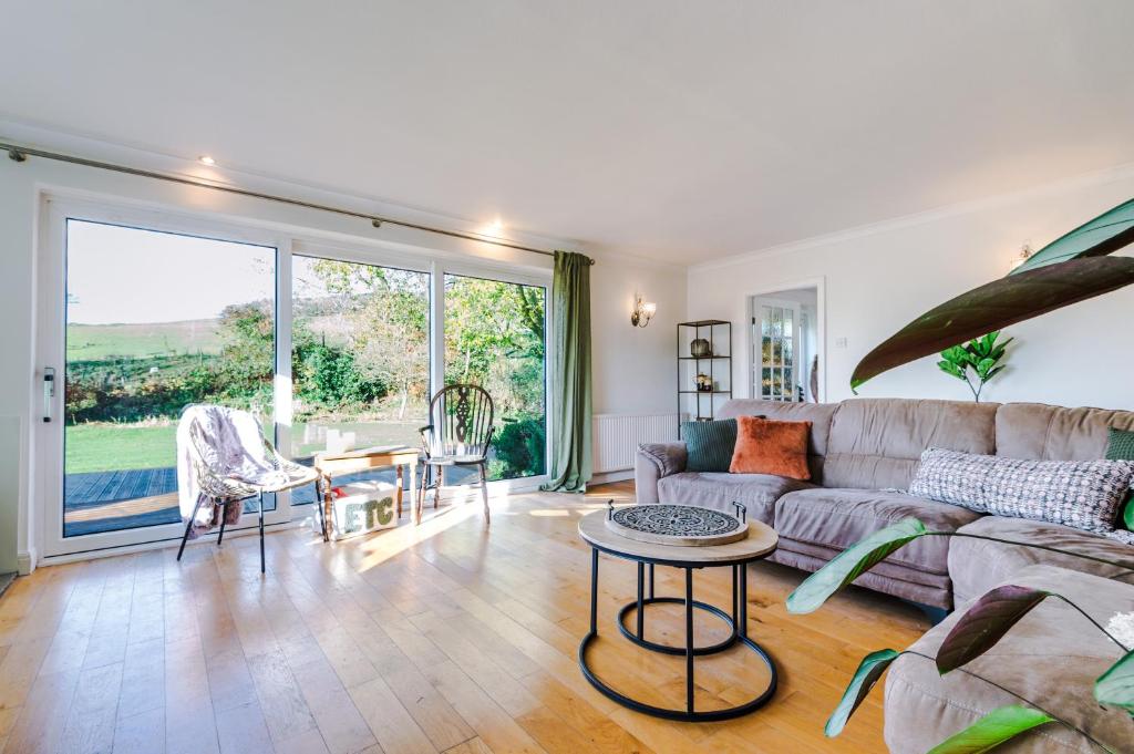 Χώρος καθιστικού στο Ascot House