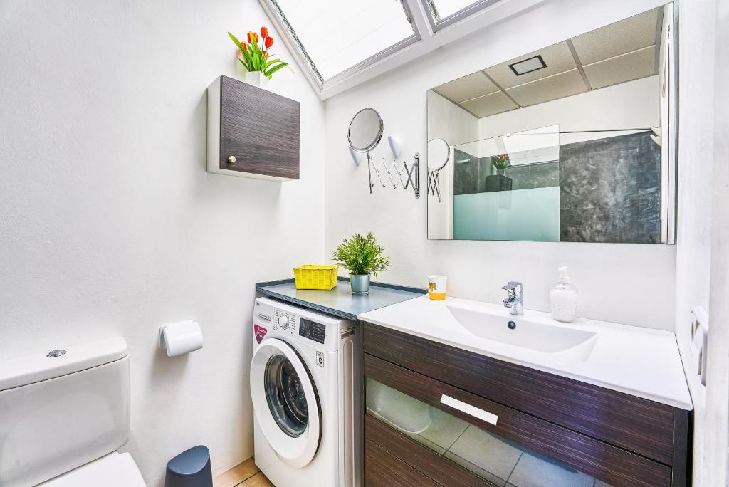 Koupelna v ubytování Apartamento Rose