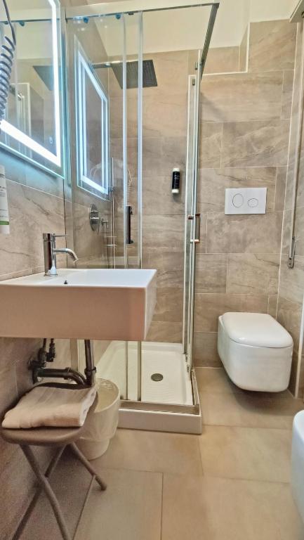 A bathroom at Valmarina
