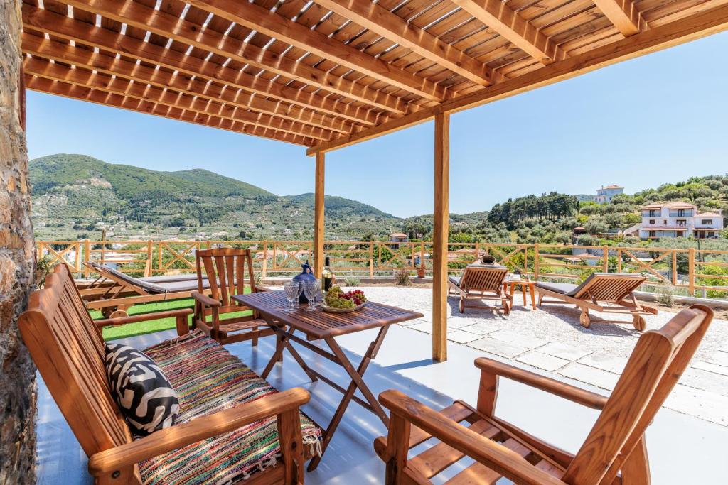 Γενική θέα στο βουνό ή θέα στο βουνό από  αυτή η παραθεριστική κατοικία