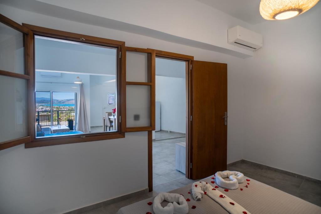 Ένα ή περισσότερα κρεβάτια σε δωμάτιο στο Fay's house