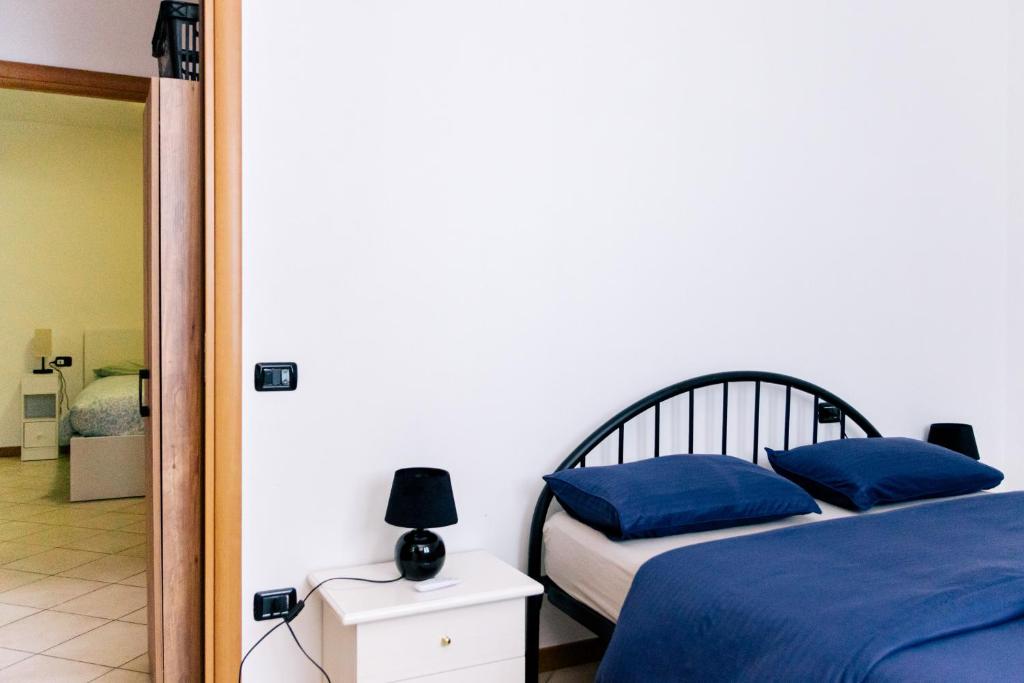 Postel nebo postele na pokoji v ubytování Casa Oslo