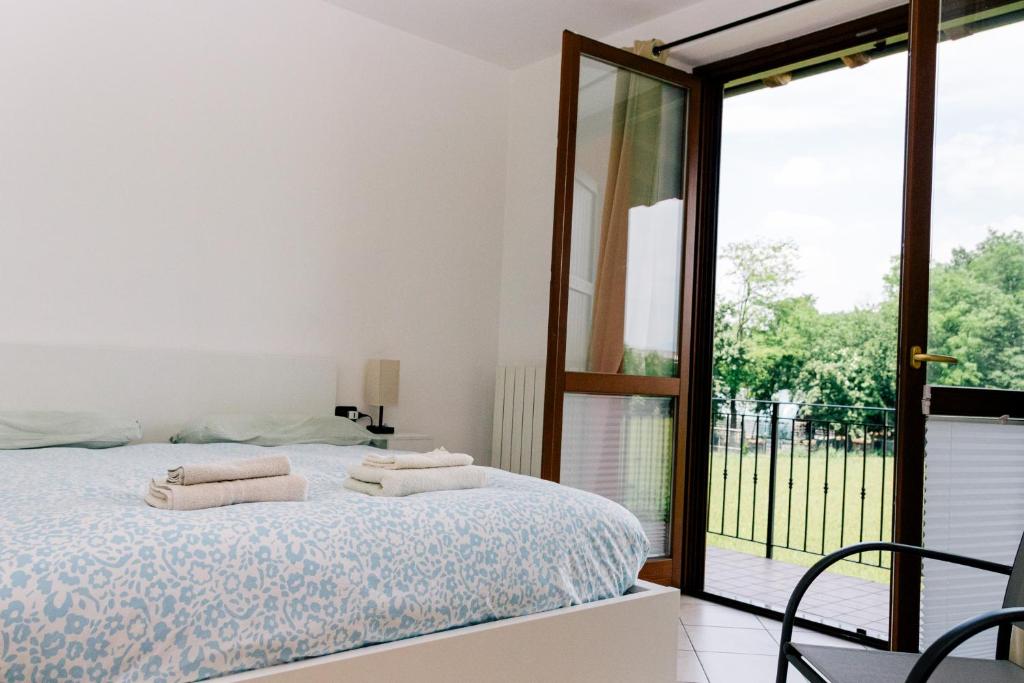 Postel nebo postele na pokoji v ubytování Casa Oslo