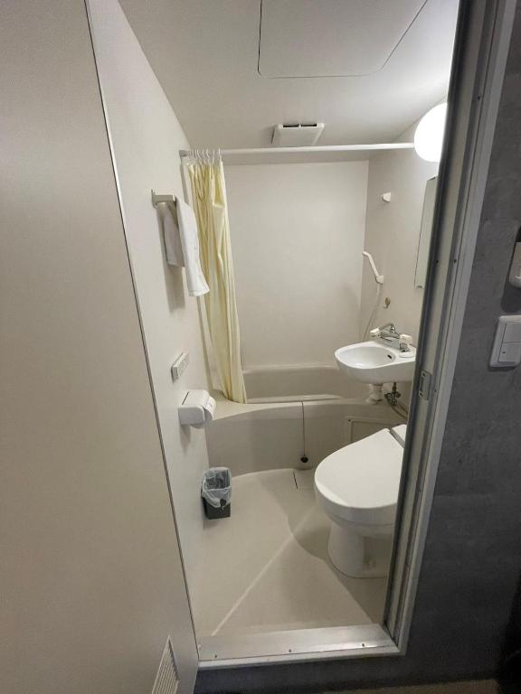 Koupelna v ubytování e-hostel 心斎橋 双床房