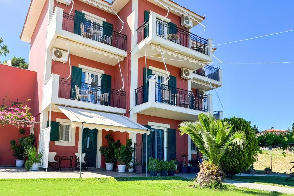 Budova, kde se apartmán nachází