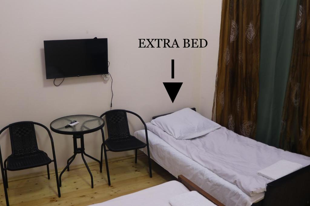 Postel nebo postele na pokoji v ubytování Guesthouse LUKA