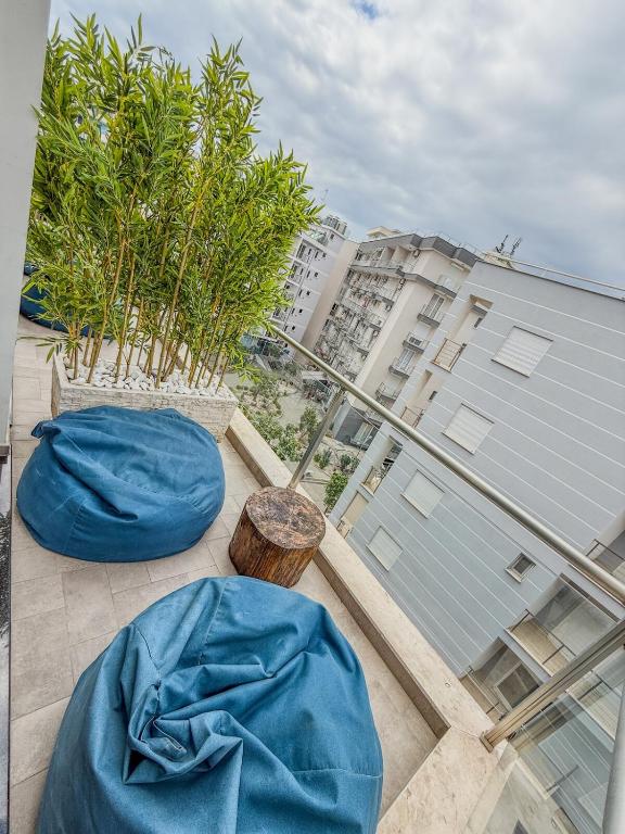 Posezení v ubytování Superior Duplex 1
