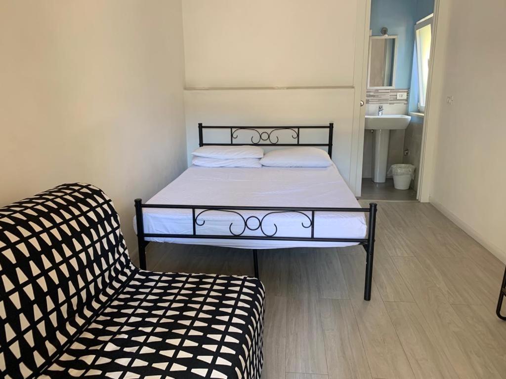 Postel nebo postele na pokoji v ubytování Parco vacanze e appartamenti Pfirsich