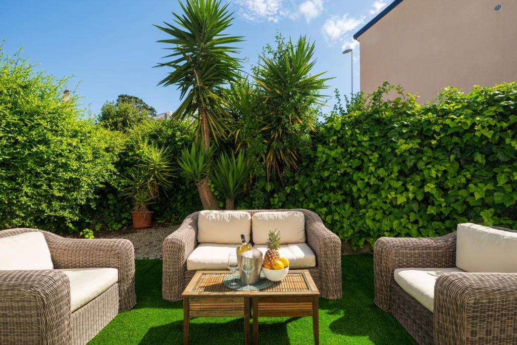 Posezení v ubytování Sardinian Pearl - Poetto Beach Villa, South Sardinia