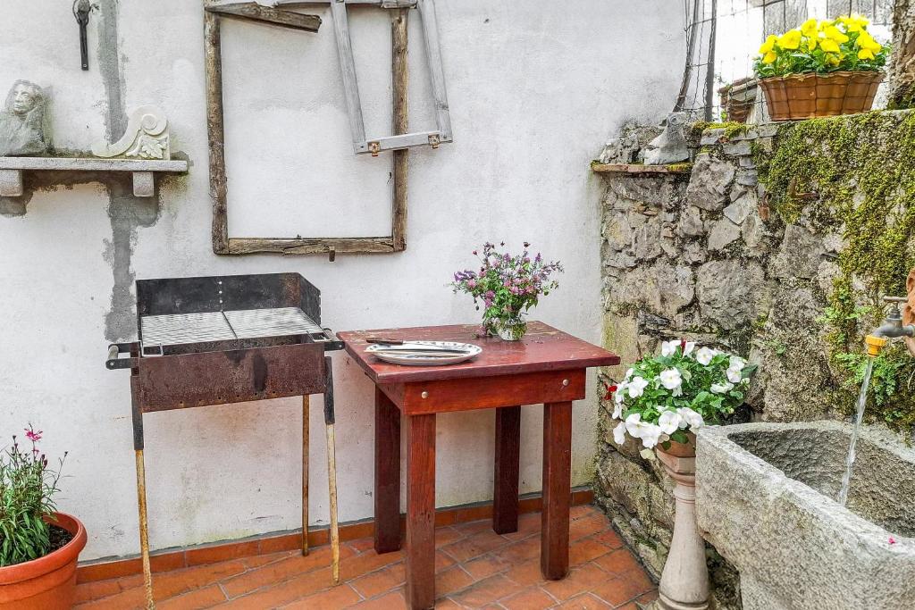 Zahrada ubytování Apartma Hiša Pliska