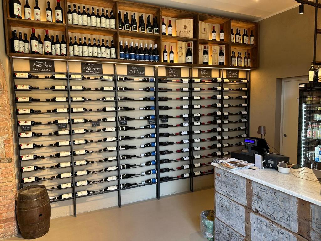 Nápoje v ubytovaní Rooms and Wine al Castello