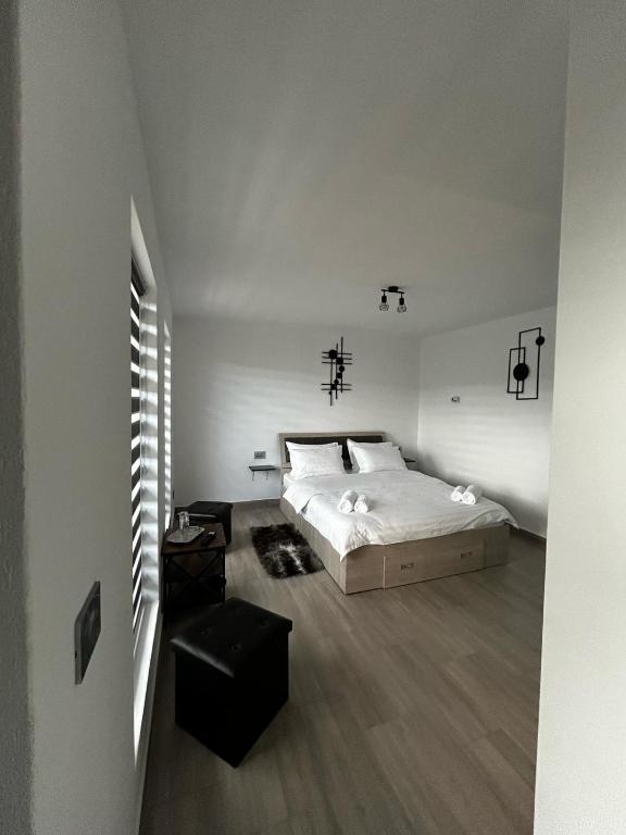 Postel nebo postele na pokoji v ubytování LiAn House