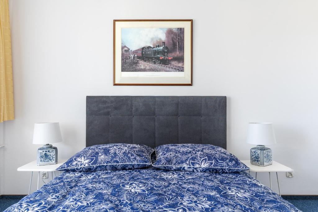 Postel nebo postele na pokoji v ubytování La Residence Kasandra