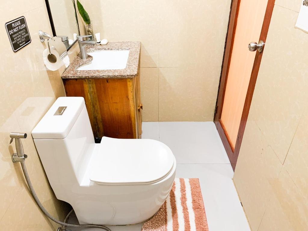 Koupelna v ubytování PEPAYEN Homestay