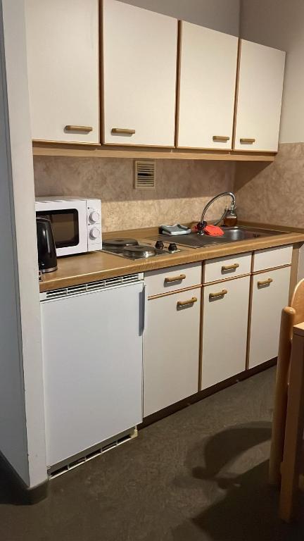 Kuchyň nebo kuchyňský kout v ubytování Casa Köstner
