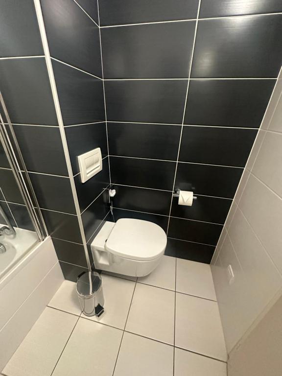 Koupelna v ubytování Hôtel Saphir Lyon