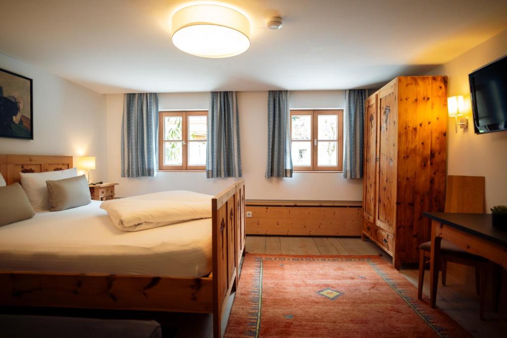 Postel nebo postele na pokoji v ubytování Landhaus Schösser-Brandler