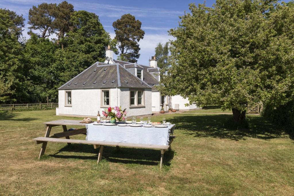 Zahrada ubytování Pirnie Cottage