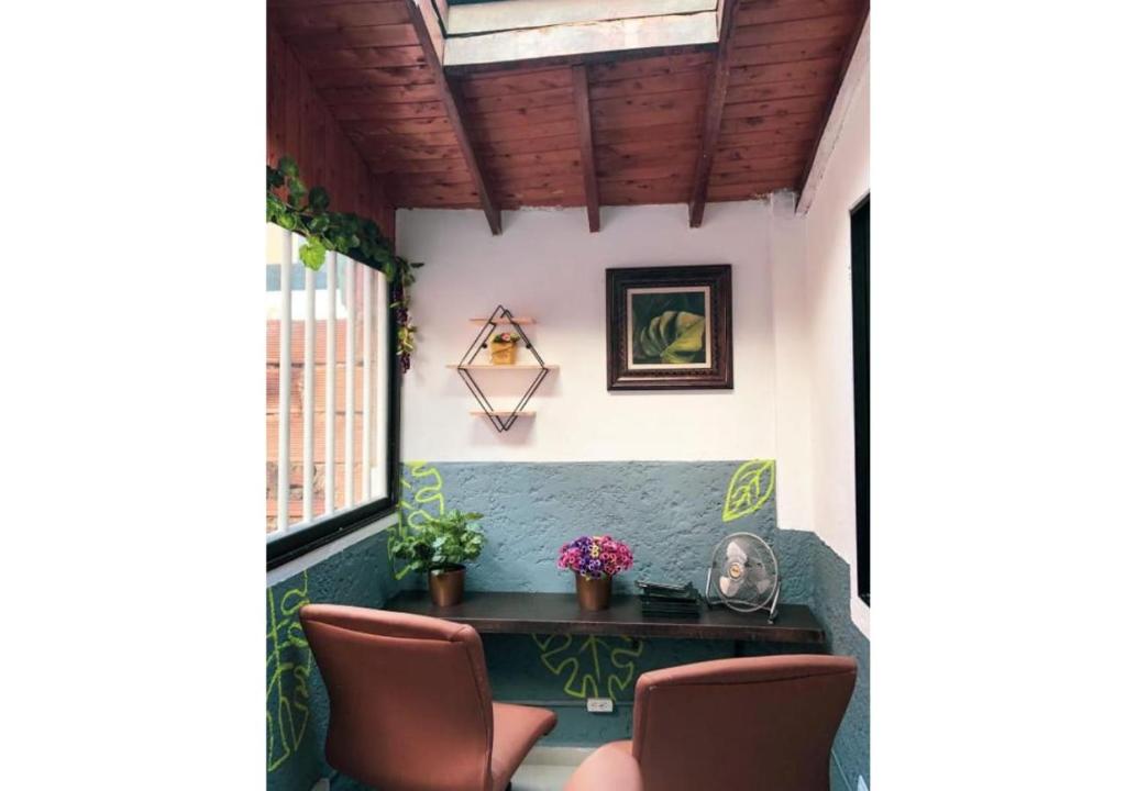 Posezení v ubytování International Hotel Medellín