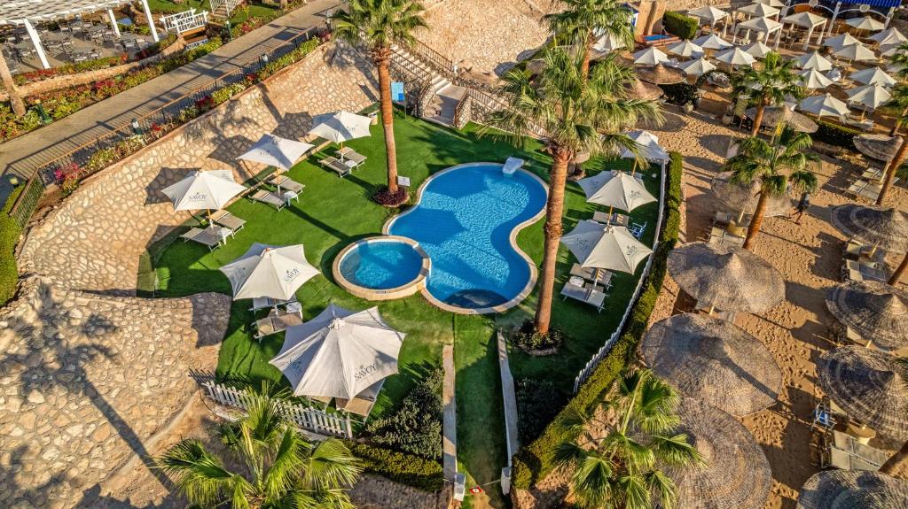 Bazén v ubytování Savoy Sharm El Sheikh nebo v jeho okolí
