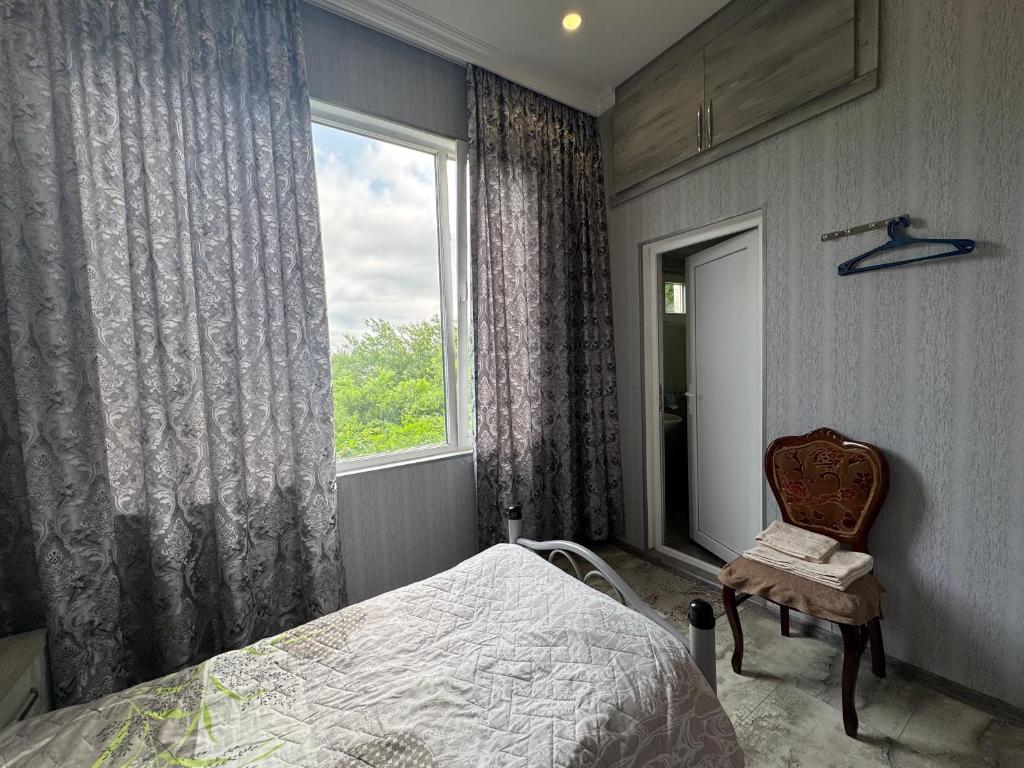 Postel nebo postele na pokoji v ubytování Hotel 9th Sky