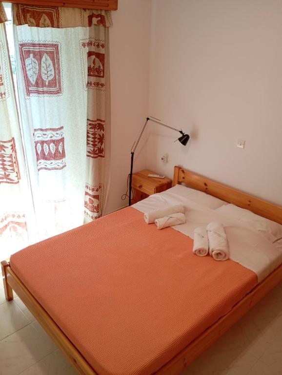 Łóżko lub łóżka w pokoju w obiekcie Green House