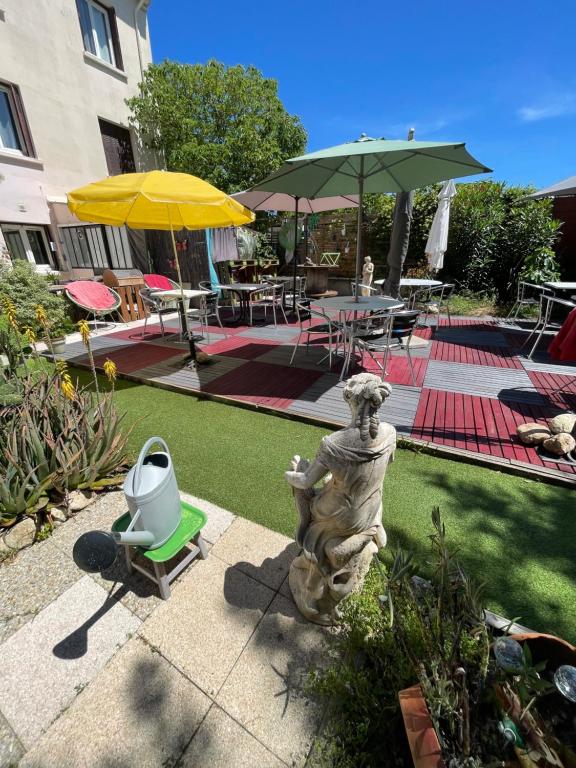 Zahrada ubytování Hotel Clair Logis