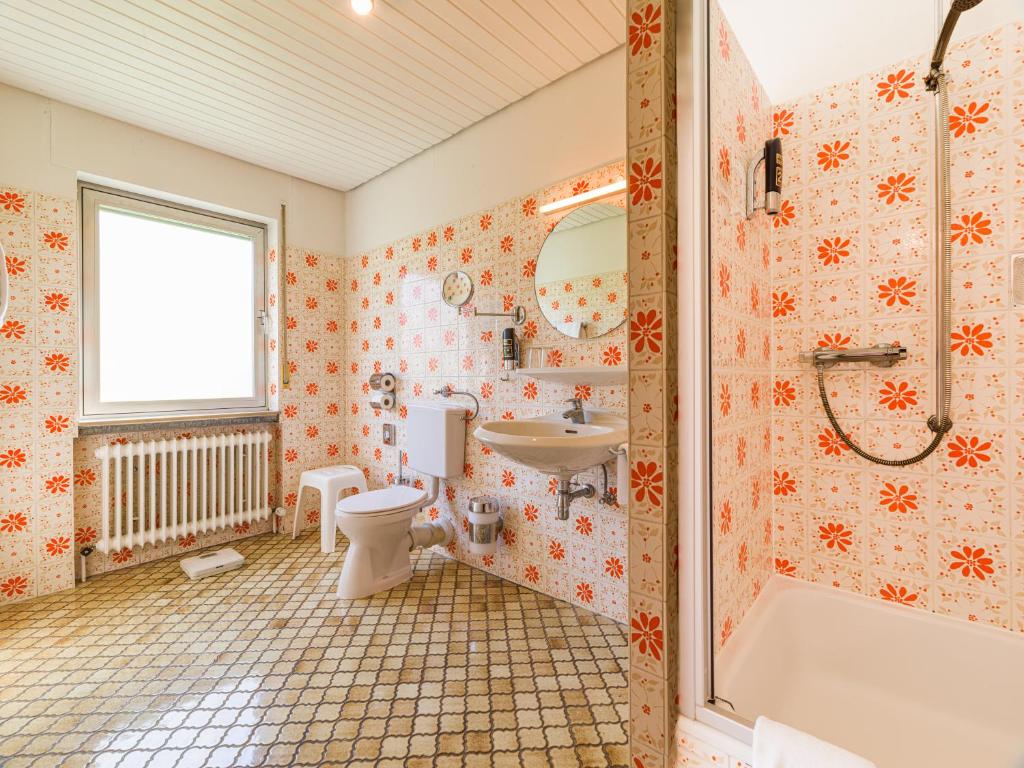 Koupelna v ubytování Park Hotel