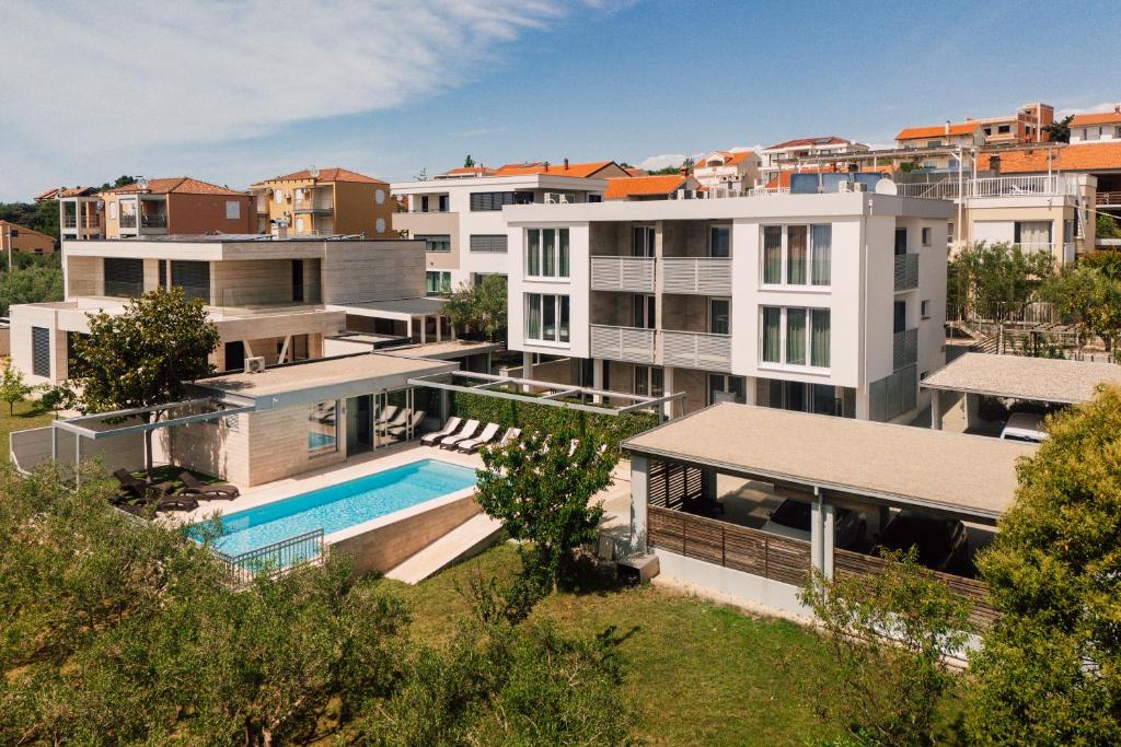 Bazén v ubytovaní SunAdria Apartments alebo v jeho blízkosti