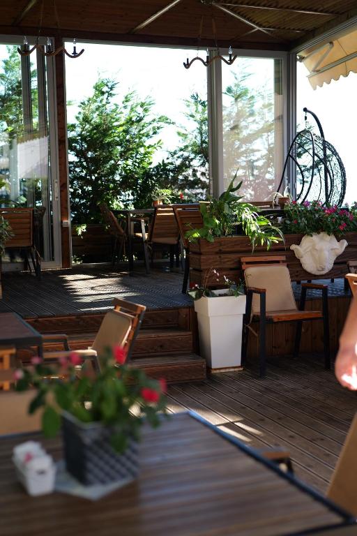 Zahrada ubytování Hotel Abedini