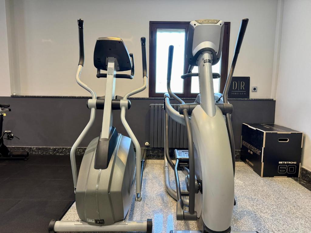 Fitness centrum a/nebo fitness zařízení v ubytování Hotel Ávila Diró