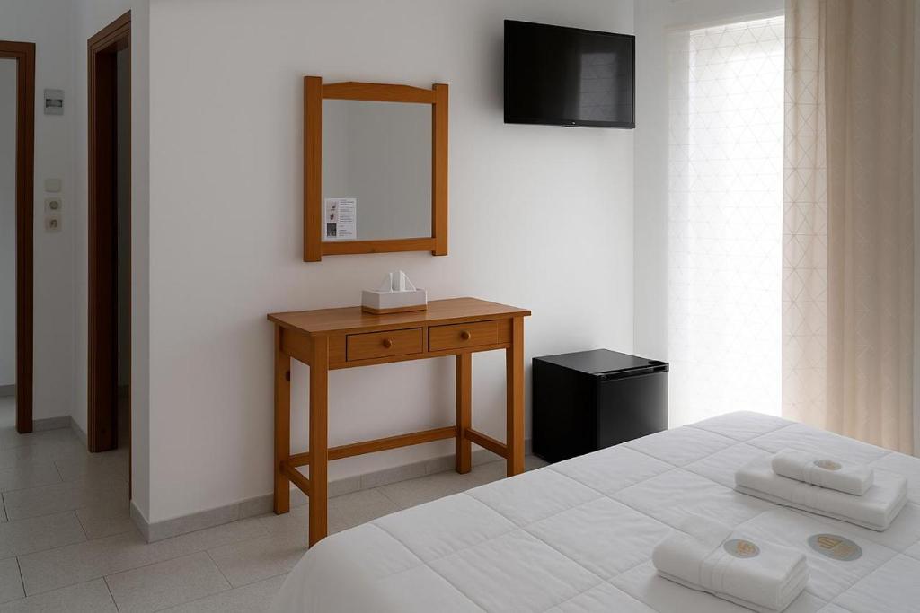 Postel nebo postele na pokoji v ubytování Mak Luxury Rooms
