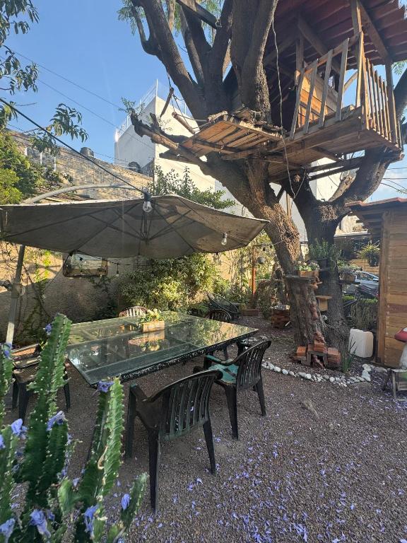 Zahrada ubytování Casita del Árbol