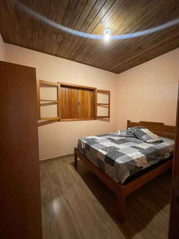 Postel nebo postele na pokoji v ubytování Pousada Sonho Meu