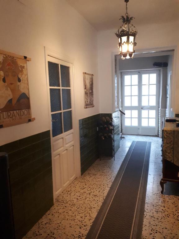 A seating area at La Casa Jazmín