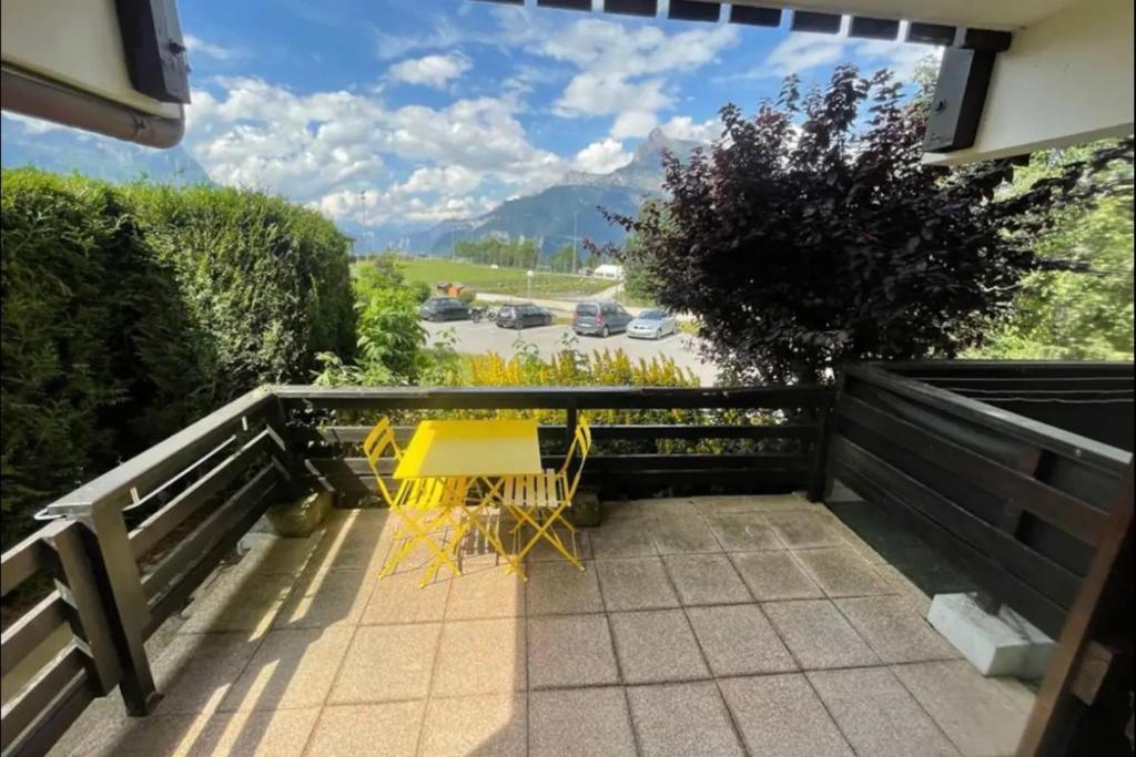 Photo de la galerie de l'établissement Nice studio with terrace in Combloux, à Combloux