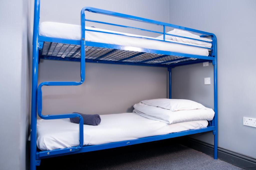 Katil atau katil-katil dalam bilik di The Dawson Hostel Galway