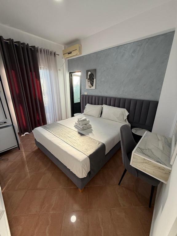 Postel nebo postele na pokoji v ubytování Hotel Summer