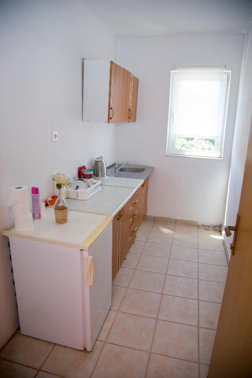 Kuchyň nebo kuchyňský kout v ubytování Guesthouse Bajric