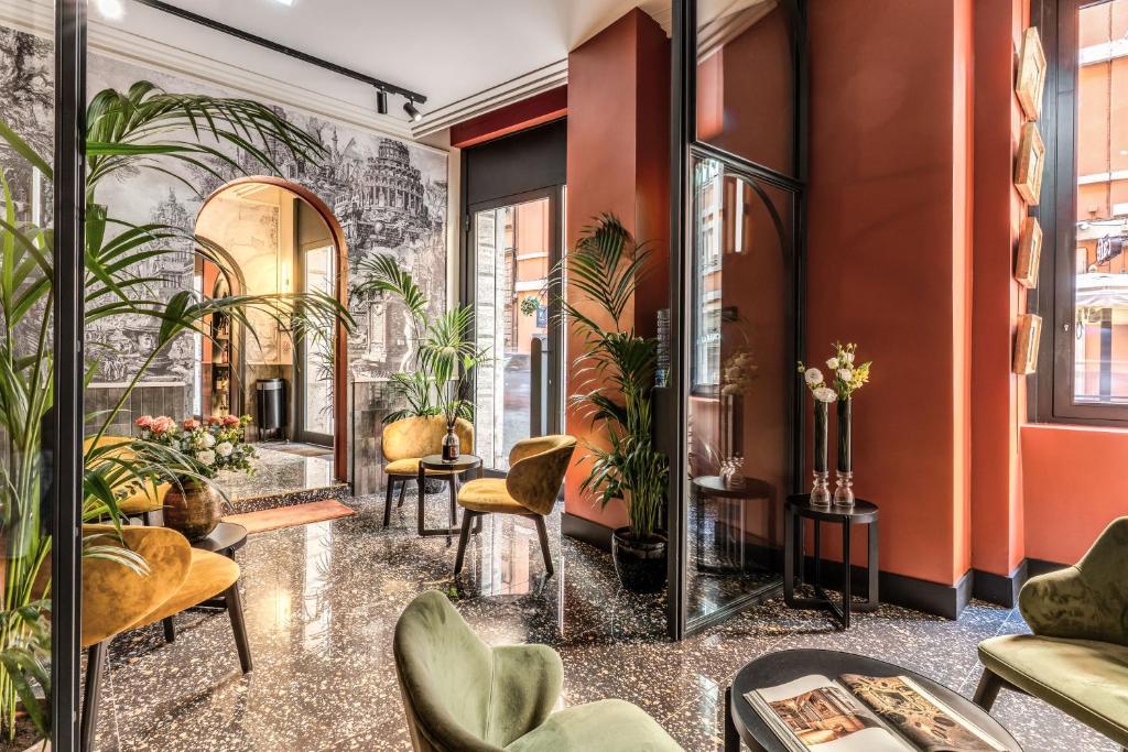 Posezení v ubytování Residenza Piranesi Boutique Hotel