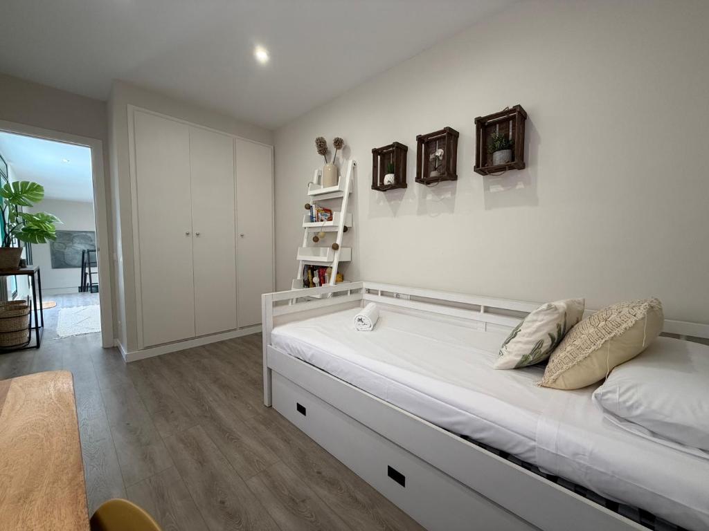 Postel nebo postele na pokoji v ubytování TarracoHomes, Town House La Mora