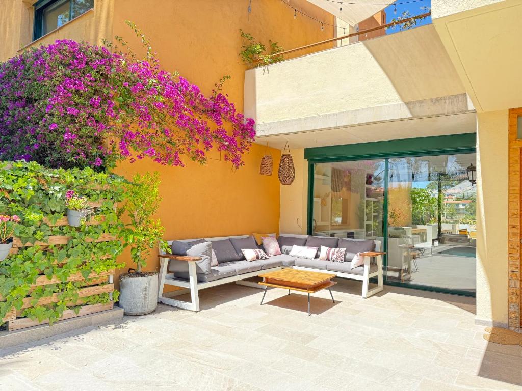 Posezení v ubytování TarracoHomes, Town House La Mora