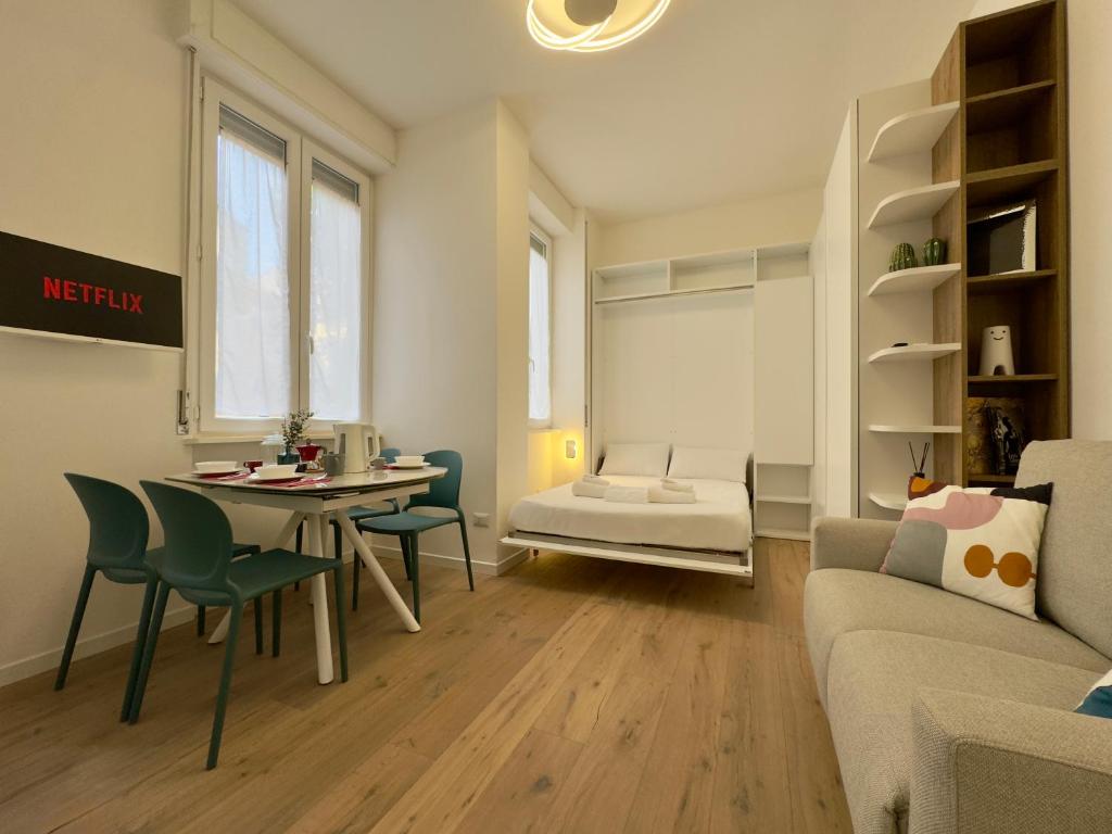 Posezení v ubytování Navigli Modern Stay