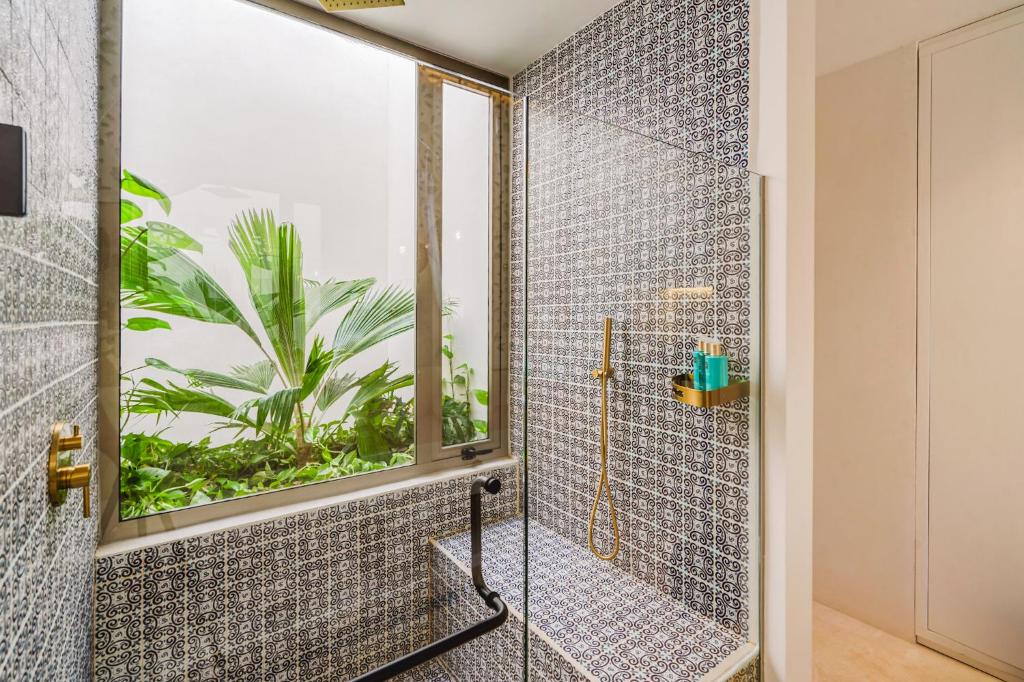 Ванная комната в Sana Tulum Beachfront Boutique Hotel
