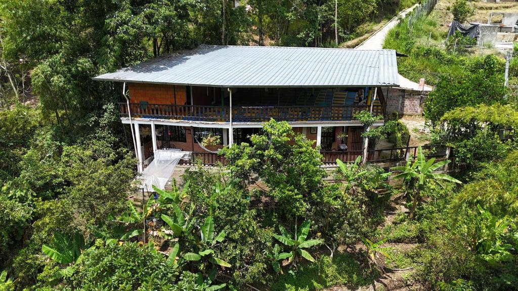 Zahrada ubytování La Casa De Los Sueños Colombia Centro de Bienestar y Hostel Temático Ancestral