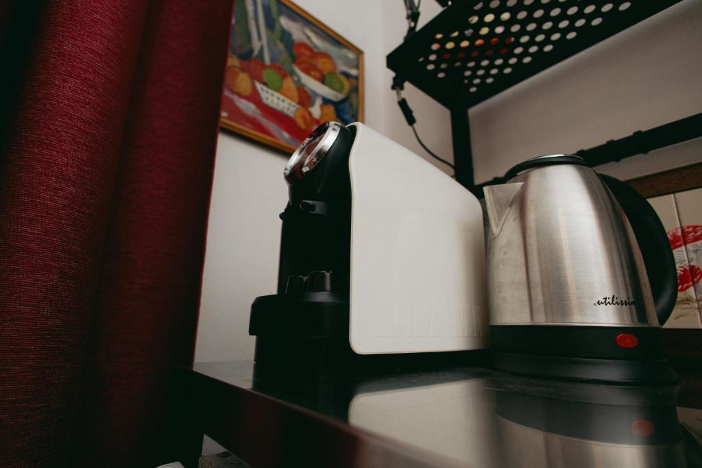 A kitchen or kitchenette at Casa Luba