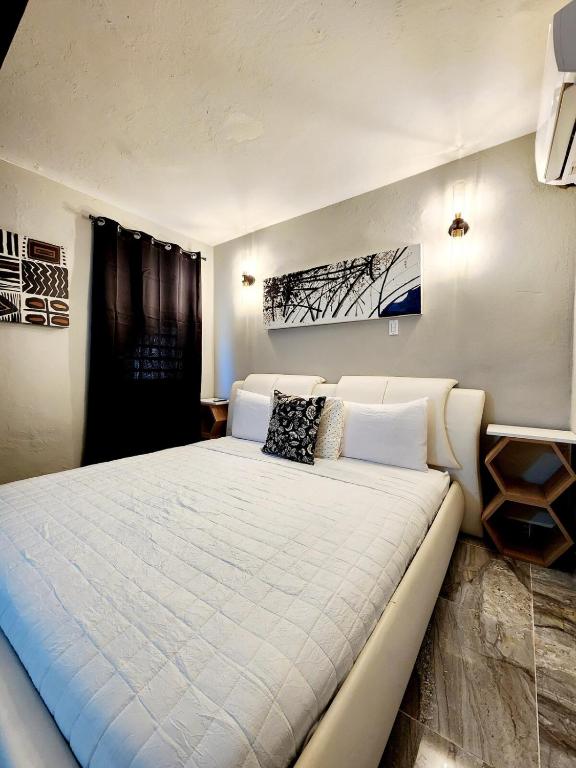 Postel nebo postele na pokoji v ubytování Casita Dulce