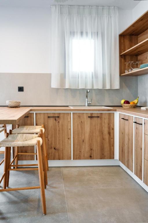A kitchen or kitchenette at Bella Vista Stegna
