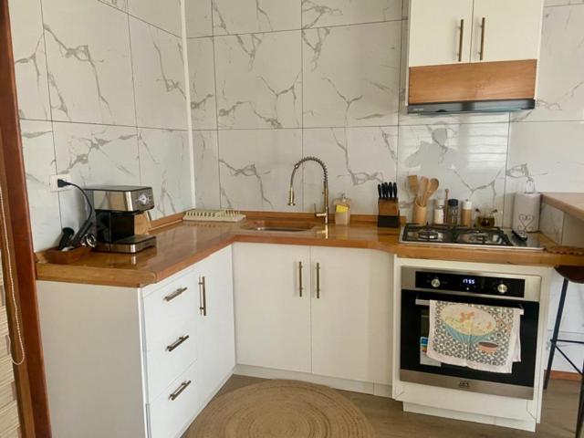 A cozinha ou kitchenette de Cabañas Bosque Austral